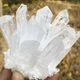 Натуральный камень белого кварца White Quartz 100 г — природный минерал для медитации, коллекции и декора - изображение 4