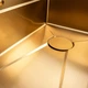 Мойка кухонная PVD Gold 75*45 VALESO Handmade "Водопад" (ДЕКОР) - изображение 9