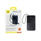 Павербанк Baseus 30000 mAh 22.5W EnerFill FC51 Bipow 2 Pro Зовнішній акумулятор PowerBank з швидкою зарядкою QC3.0+PD3.0 та Type-C кабелем (E0028100) Black - зображення 5