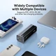 Павербанк для ноутбука Baseus EnerGeek GP12 20800mAh 145W 2USB/2Type-C Портативний зовнішній акумулятор Power Bank (P10082109813-00) Black - зображення 11