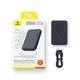Павербанк з бездротовою зарядкою Qi 15W Baseus 10000mAh 22.5W EnerFill FM11 Ultra-Mini Magnetic 2в1 QC3.0+PD3.0 (P1008210E123-00) Black - изображение 8