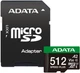 Карта памяти microSD Adata Speed Plus 512GB с адаптером SD (UD512GUI3V30A2SP-RA1) - изображение 1
