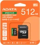 Карта памяти microSD Adata Speed Plus 512GB с адаптером SD (UD512GUI3V30A2SP-RA1) - изображение 2
