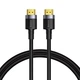 Кабель Baseus Cafule HDMI 4K to HDMI 4K 2m Black (CADKLF-F01) - изображение 1