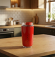 Термокружка в стиле SMEG Wall Mug с двойными стенками и поворотной крышкой Красная - изображение 3