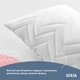 Подушка IDEIA "NORDIC COMFORT+ " 40х140 см (з блискавкою), Білий 000035554 - изображение 4