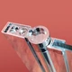 Шторки стеклянные на ванну Koer SR BS01-80x140-TR-01 прозрачное стекло 6мм, хром (KR5400) - изображение 5