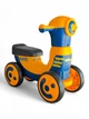 Детский толокар Scooter Candy 6188 с музыкой и подсветкой возраст от 1 года Yellow-Blue - изображение 1