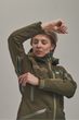 Зимняя утепленная женская FS куртка-трансформер Soft Shell 2в1, хаки - изображение 6