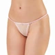 Трусики мереживні міні-стрінги жіночі Felisiya Lingerie Рожевий 273-320в L - зображення 1