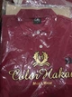 Мужская футболка Поло, бордовая, L(46р) - изображение 2