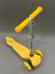 Самокат трехколесный iTrike MINI колёса PU свет Желтый (BB 3-026-A) - изображение 4