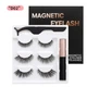 Набор ресниц Magnetic Eyeliner and Eyelashes на магнитной подводке 3 пары D02 - изображение 2