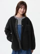 Дитяча куртка з екомеха UNIQLO з флісом усередині 1159859094 (Чорний 11-12) на зріст 145-155 см - зображення 1