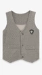 Костюм для хрещення для хлопчика Mini Papi 9421 62 см Сірий shop (2000999533303) - зображення 6