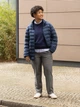 Куртка демисезонная мужская Uniqlo Pufftech 274982591 2XL Синяя (1159858369) - изображение 9