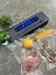 Вакууматор для сухих і вологих продуктів вакумний пакувальник з LED-дисплеєм і різаком 10 пакетів у комплекті - зображення 5