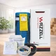 Комплект нагрівальний мат WAZZELL EASYHEAT 200 Вт + механічний термостат. Тепла підлога під плитку 15 м² / 3000 Вт - изображение 1