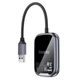 Беспроводной адаптер CarPlay/Android Auto Acefast QC1 wireless adapter for car (Wi-Fi, BT). Gray - изображение 4