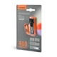 Ліхтар-брелок VIDEX VLF-AK012 400Lm, Li-ion 3.7V 250mAh, USB-C, IP66 – міні світлодіодний ліхтар з UV-підсвіткою для щоденного використання - зображення 2