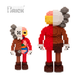 Конструктор 3д для взрослых и детей ArcaneBrick "Kaws Dissected" 35см сборный блочный конструктор в форме 3D дизайнерская фигурка - изображение 2
