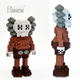 Конструктор 3д для взрослых и детей ArcaneBrick "Kaws Companion" 35см сборный блочный конструктор в форме 3D дизайнерская фигурка - изображение 4