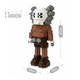 Конструктор 3д для взрослых и детей ArcaneBrick "Kaws Companion" 35см сборный блочный конструктор в форме 3D дизайнерская фигурка - изображение 5