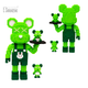 Конструктор 3д "Green Chef Mouse" 47 см для дорослих і дітей збірний блоковий magic blocks інтер'єрний 3D конструктор мишеня - зображення 4