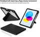 Чехол для планшета BeCover Rugged Origami Transparent для Apple iPad Air 11" M4 2026 с креплением для стилуса Apple Pencil Black (BC_715176) - изображение 5
