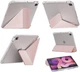 Чехол для планшета BeCover Ultra Slim Origami Transparent для Apple iPad Air 11" M4 2026 с креплением для стилуса Apple Pencil Pink (BC_715185) - изображение 4