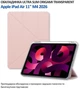 Чехол для планшета BeCover Ultra Slim Origami Transparent для Apple iPad Air 11" M4 2026 с креплением для стилуса Apple Pencil Pink (BC_715185) - изображение 5