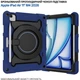 Чохол для планшета Apple iPad Air 11" M4 2026 Becover з кріпленням для стилуса Apple Pencil Blue (BC_715189) - зображення 6