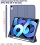 Чехол для планшета BeCover Tri Fold Soft TPU для Apple iPad Air 11" M4 2026 с креплением для стилуса Apple Pencil Purple (BC_715233) - изображение 3