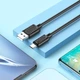 Кабель HOCO Type-C Gratified charging data cable (packaged) X88 |1m, 3A| black - изображение 5