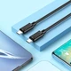Кабель HOCO C to C Gratified charging data cable X88 |2m, 60W/3A| Black - зображення 4