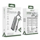 HUB адаптер ACEFAST USB-A 4-in-1 HUB J17 |1m, 5Gbps| Grey - зображення 8