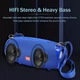 Колонка портативная Bluetooth T&G TG534 blue синяя - изображение 4
