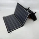 Портативна складна сонячна батарея 45W з USB та DC виходом, туристична solar panel для павербанка та гаджетів, переносний модуль 3 секції 15W з чохлом для дому та подорожей, SPSPE-45 - зображення 3