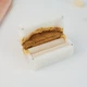 Деревянная коробочка шкатулка для свадебных обручальных колец из эпоксидной смолы на свадьбу Unity 80х40х40 мм White для двух колец - изображение 3