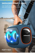 Бездротова Bluetooth-колонка HOPESTAR PARTYBOX, 120 ВТ із двома мікрофонами - зображення 3