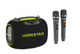 Бездротова Bluetooth-колонка HOPESTAR PARTYBOX, 120 ВТ із двома мікрофонами - зображення 1