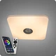 Люстра світлодіодна 517 Dlight RGB з пультом і колонкою 80Вт Білий (02149) - зображення 6