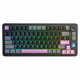 Беспроводная клавиатура AULA S75 PRO 75% игровая RGB с экраном Hot-Swap Bluetooth/2.4G/USB Англ/Укр - изображение 1