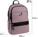 Рюкзак подростковый Kite Education teens Pink 44.5x29.5x15 см 21 л Розовый (K26-2721L-3) - изображение 3