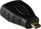 Переходник HDMI/F to Micro HDMI/M Adapter — адаптер HDMI Female to Micro HDMI Male (787771) - изображение 1