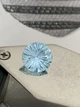 Натуральный голубой топаз 6.1 ct 11.8 мм огранка Миллениум - изображение 3