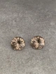 Натуральный раухтопаз пара 13.8 ct 12.9 мм огранка Concave - изображение 2