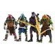 Набор фигурок Черепашки ниндзя, Фигурки Черепашки ниндзя 4 шт, Игровые фигурки Teenage Mutant Ninja Turtles - изображение 1