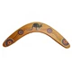 Дерев'яні бумеранги. Бумеранг із липи. Бумеранг розписний. Wooden boomerang - зображення 1