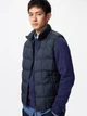 Теплый жилет мужской Uniqlo 273081887 2XL Синий (1159858658) - изображение 1